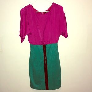 Ark & Co. Color Block Body Con Dress